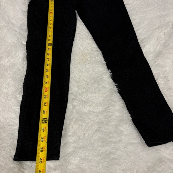 Signature by Levi Strauss & Co. Women's Modern Skinny black gray print size 12 - Picture 2 of 9